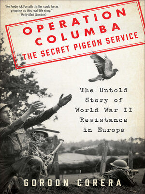 cover image of Operation Columba—The Secret Pigeon Service